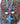 Necklace Set | Paperclip Chain 16 Inches & Beaded Cross Necklace 18 Inches