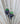 Ocean Current | Shark Tooth Earrings | Green