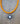 Beaded Necklace 4 | Orange Mother of Pearl | 16  inches